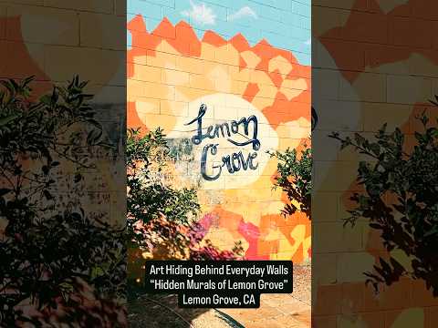 Hidden Murals of Lemon Grove – Discovering Secret Street Art in San Diego County by Life on Paws and Wheels
